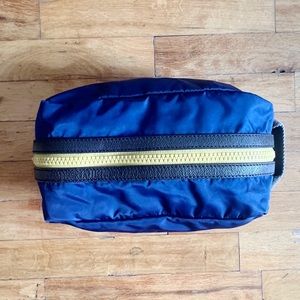 Dolce & Gabbana Blue Nylon Toiletry Bag Dopp Kit
